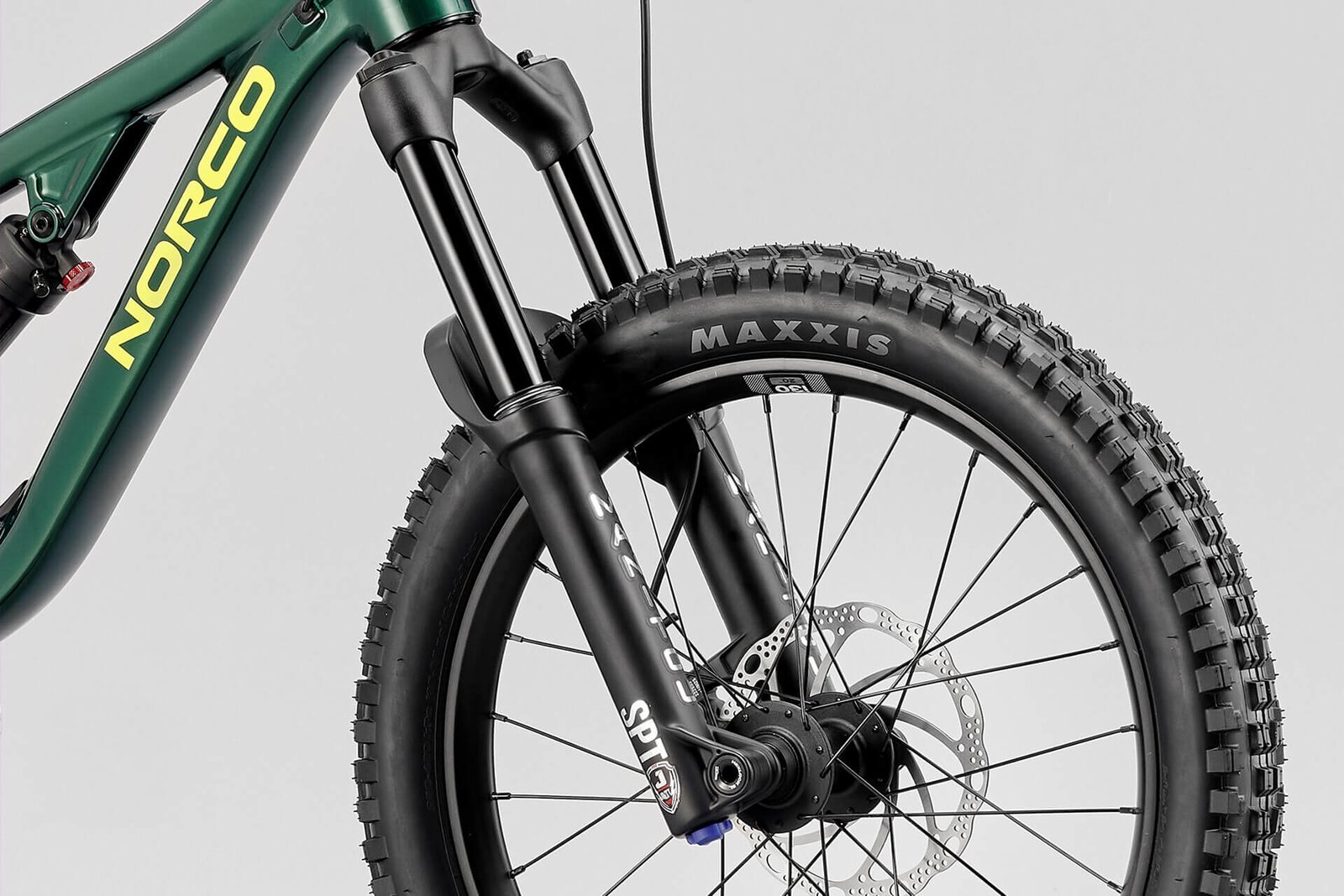 BICI NORCO FLUID FS YOUTH ROD. 20 VERDE - Imagen 2