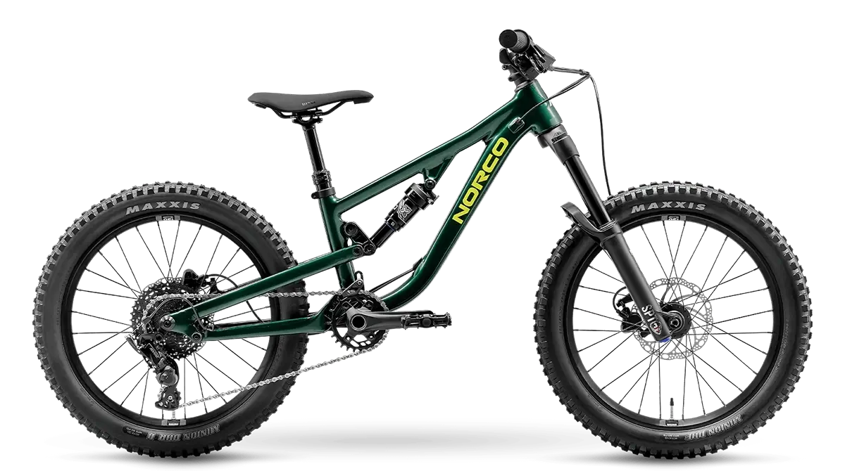 BICI NORCO FLUID FS YOUTH ROD. 20 VERDE